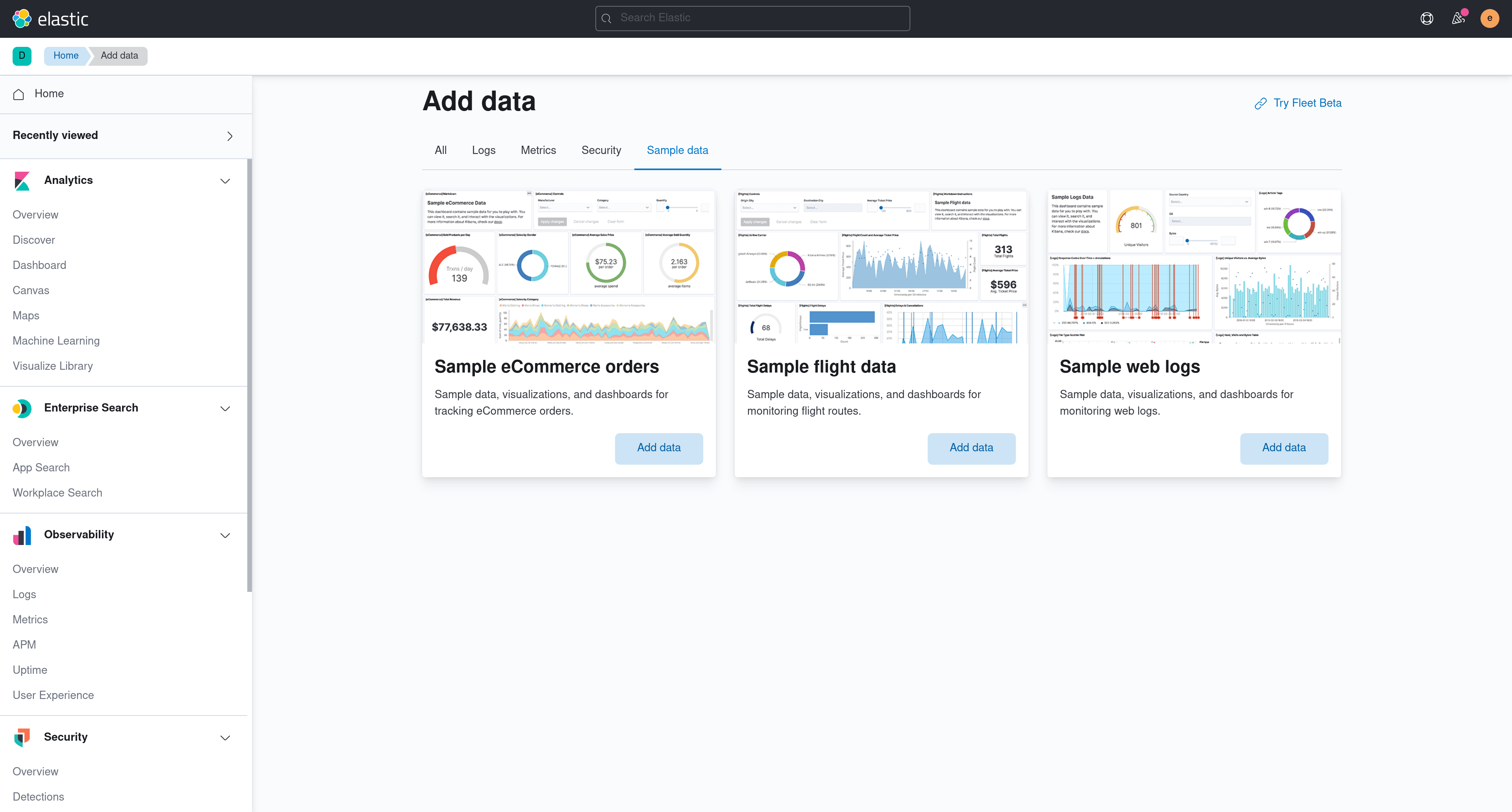 Sample Data