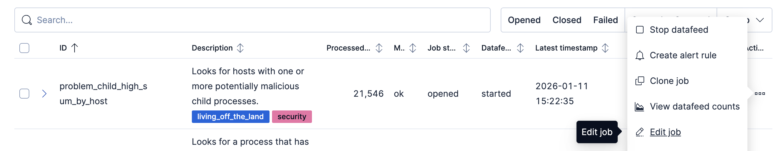 Living off the Land Attack Detection jobs
