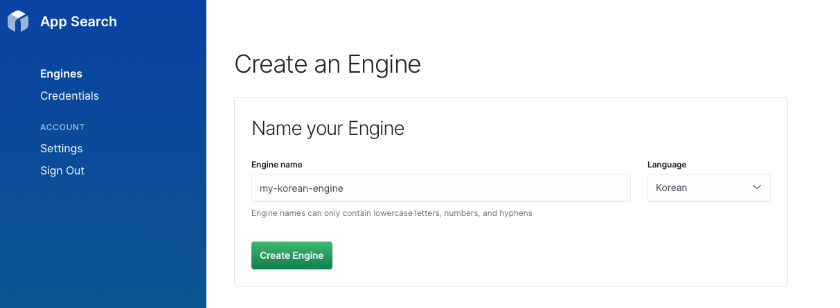 Creating a Korean Engine
