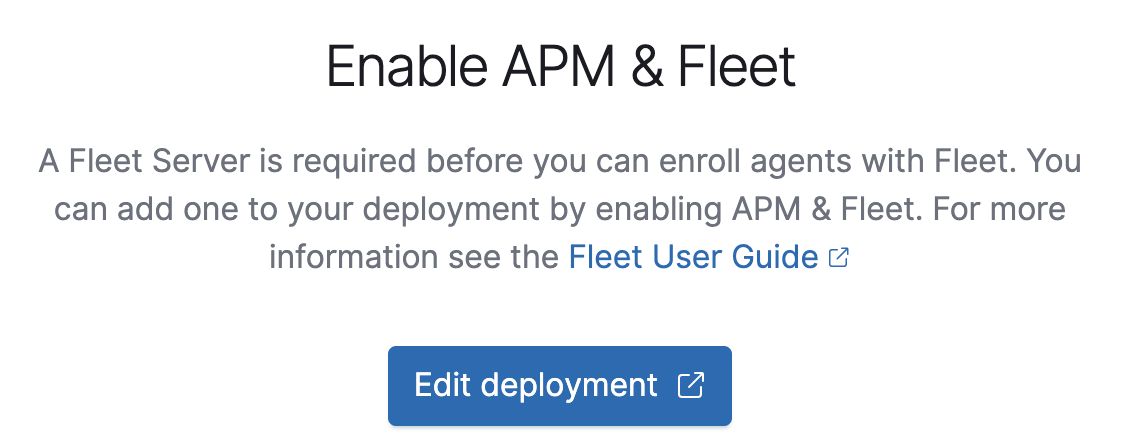 Add APM & Fleet node prompt