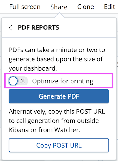 PDF Reporting