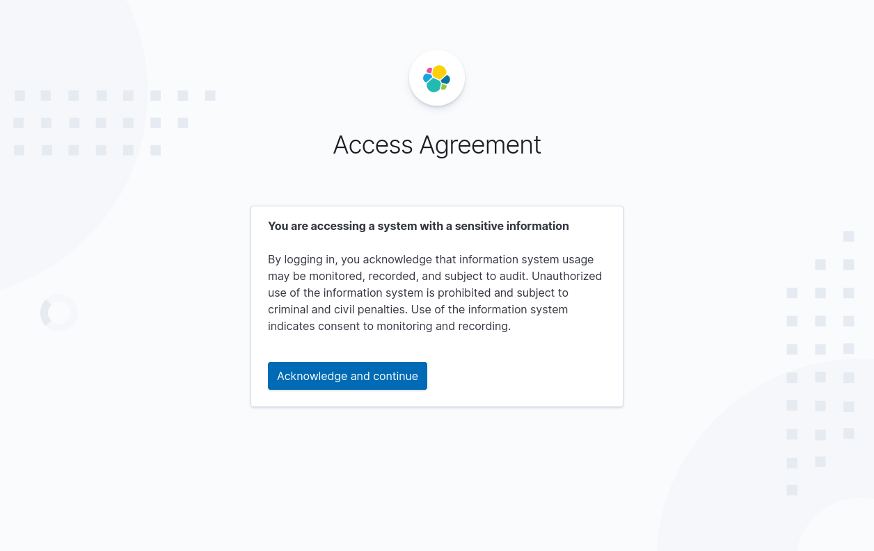 Access Agreement UI