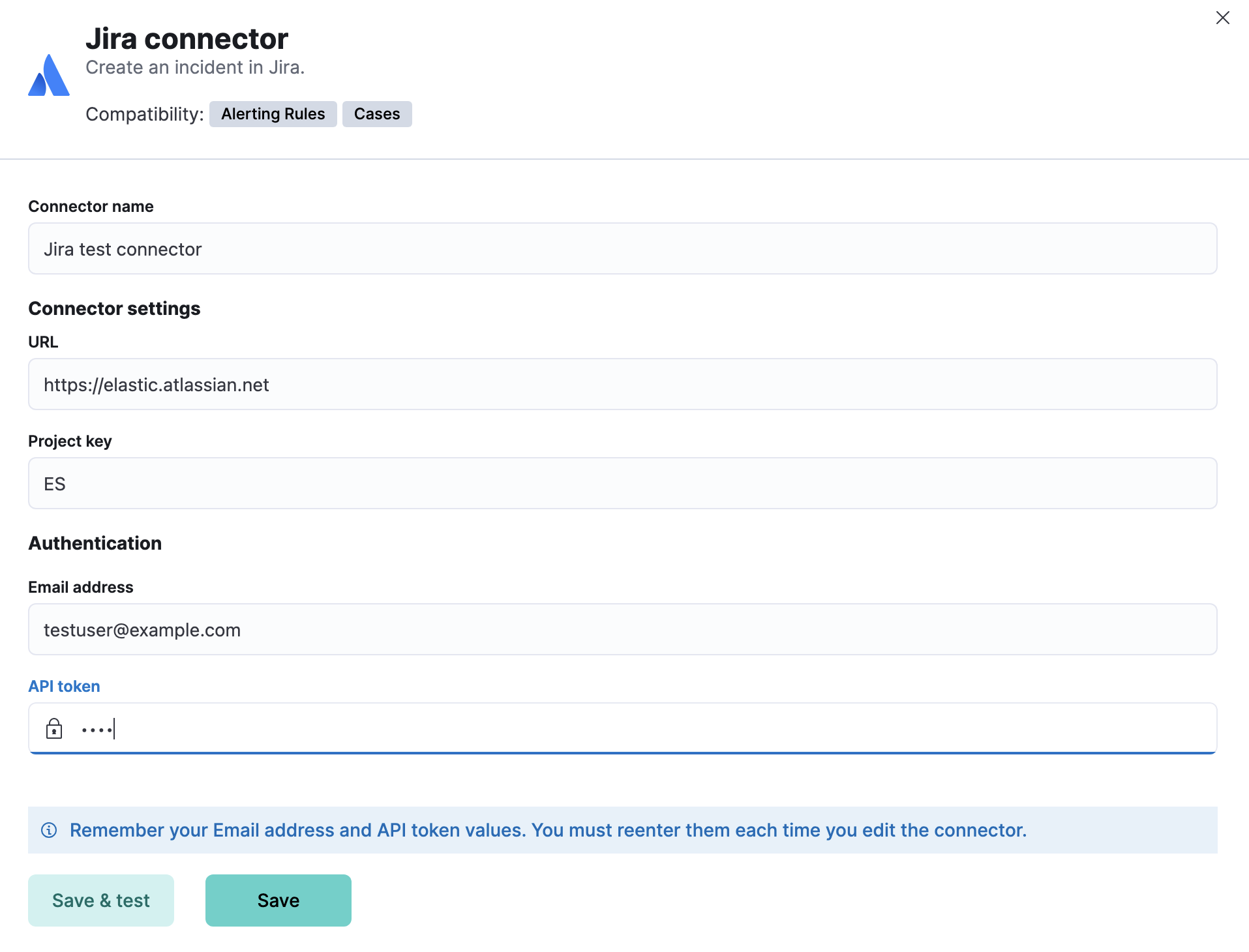 Jira connector and action Kibana Guide [8.11] Elastic