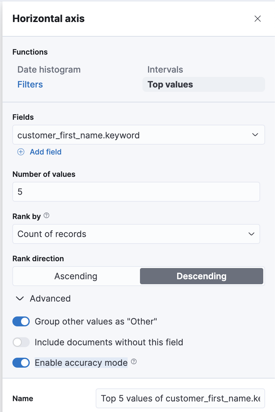 Accuracy mode in Lens