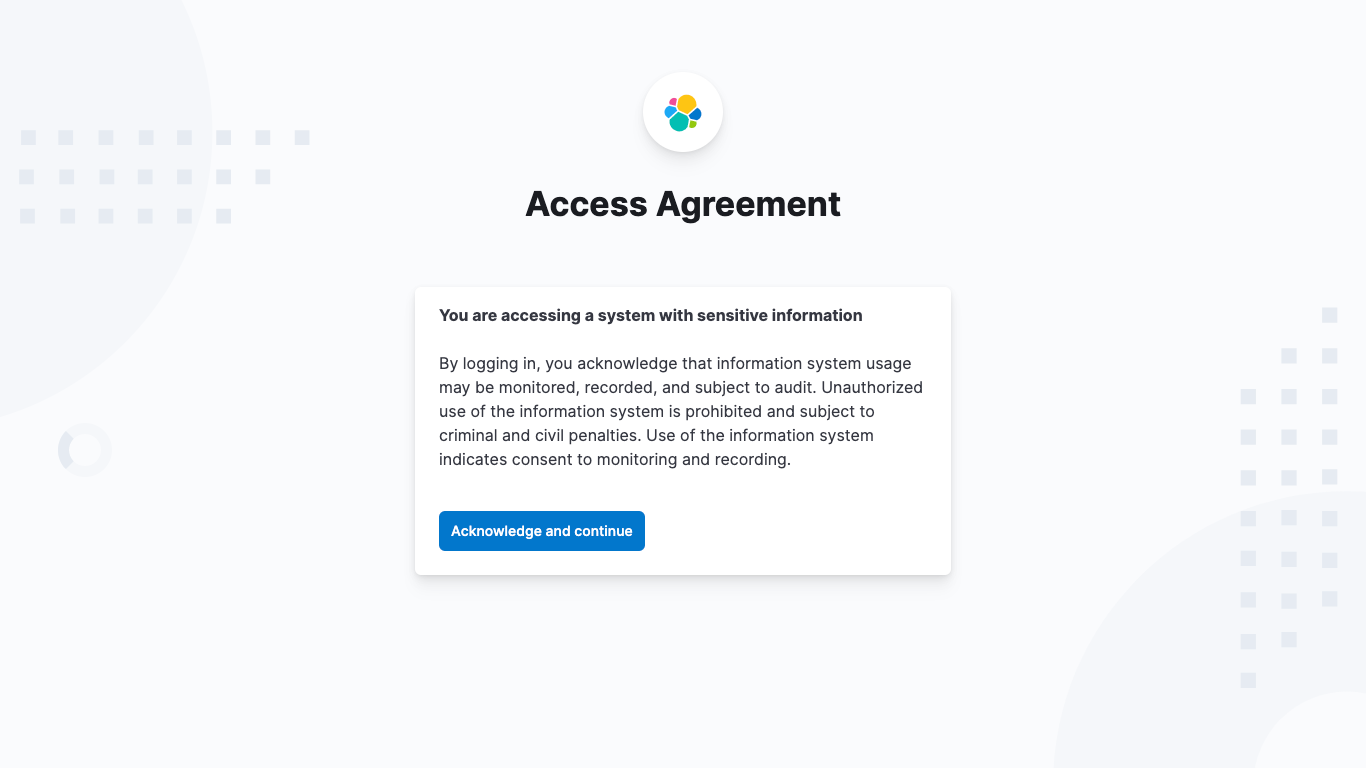 Access Agreement UI
