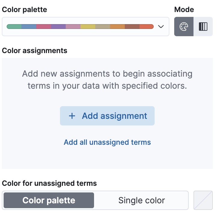 An image of the color palette options