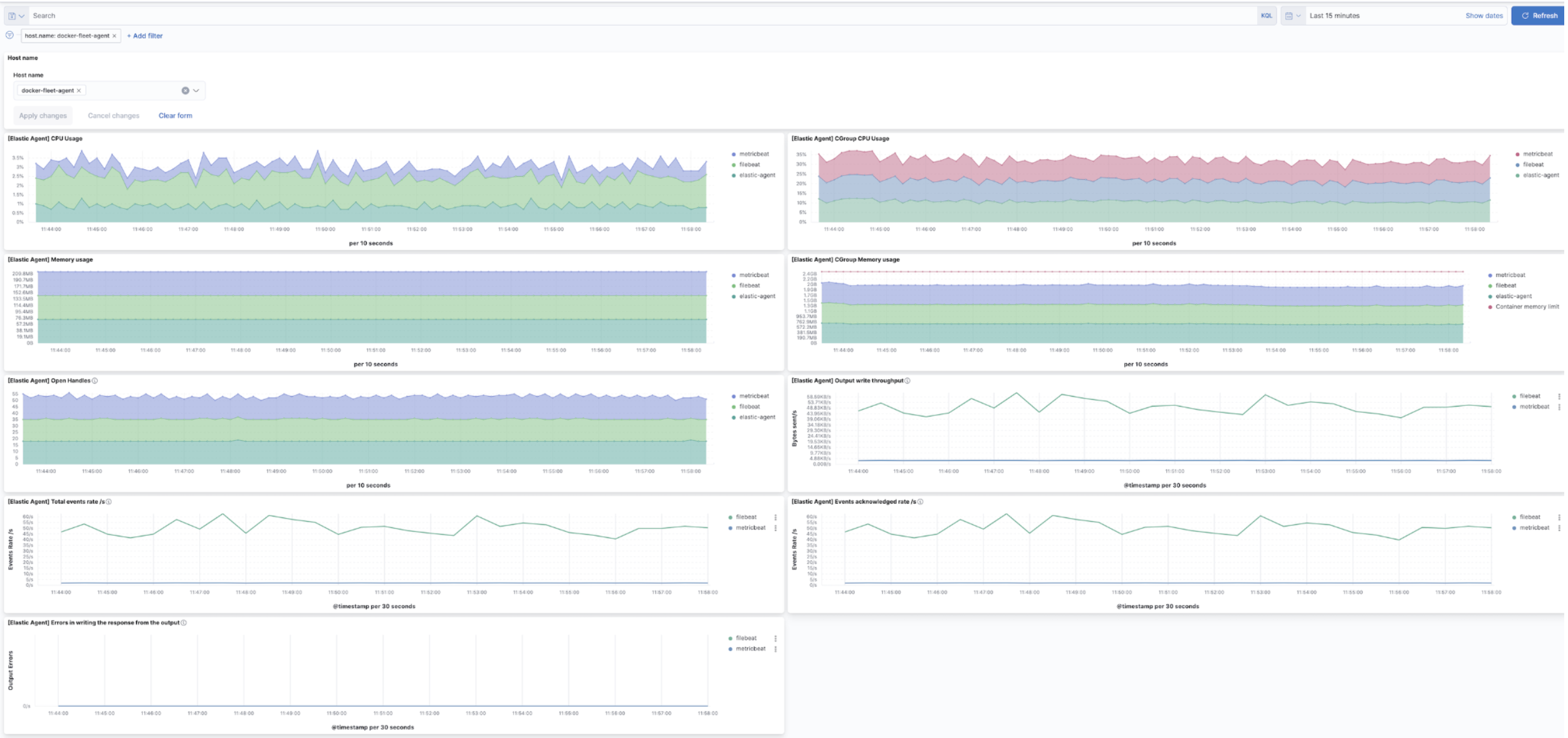 Agent monitoring