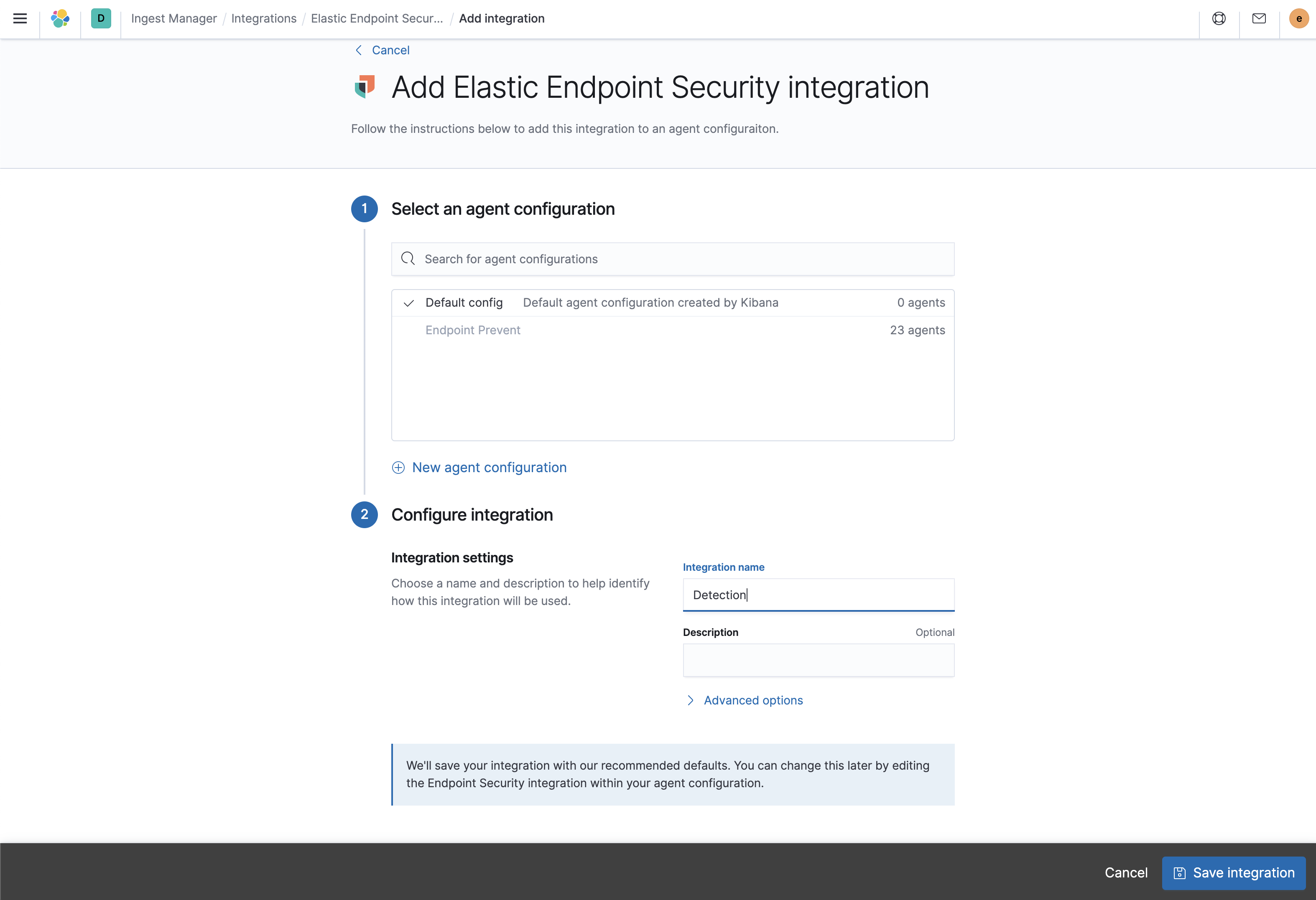 add elastic endpoint security