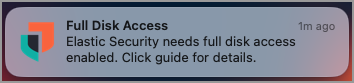 allow full disk access notification ven