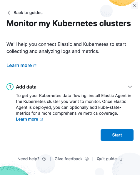 Observe my Kubernetes infrastructure - Step 1