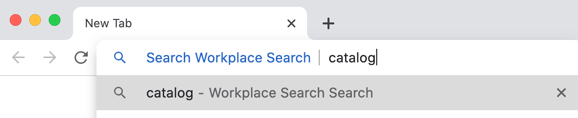 opensearch chrome search enter search terms