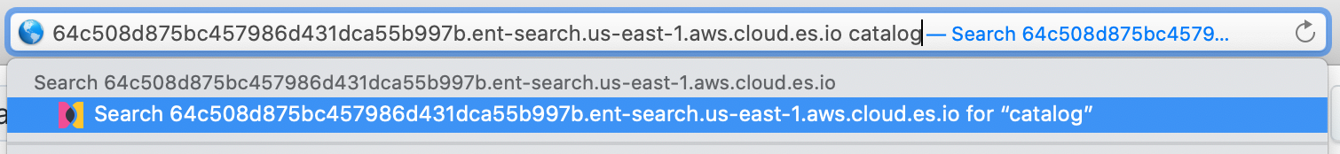 opensearch safari search enter search terms