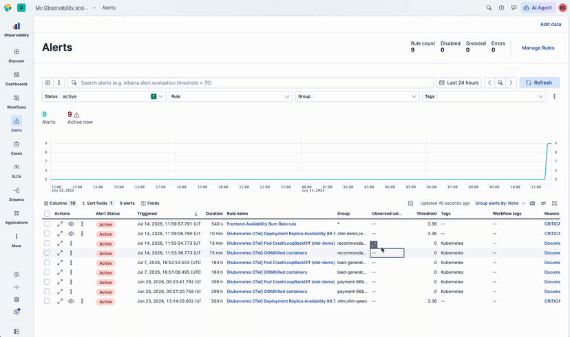 CrashLoopBackOff to root cause in seconds: automating the 20-minute Kubernetes investigation with Elastic Observability