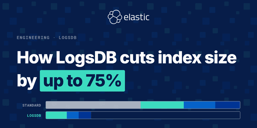 Elasticsearch over the years — how LogsDB cuts index size by up to 75% at no throughput cost