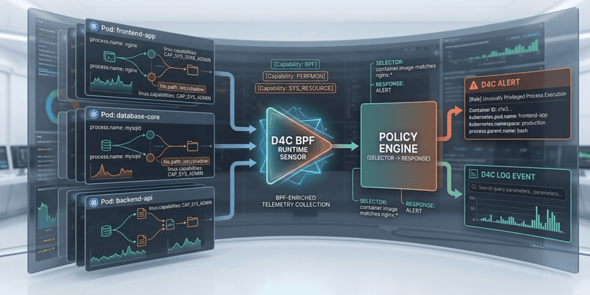 Engenharia de Detecção em Linux e Nuvem - Primeiros passos com o Defend for Containers (D4C)