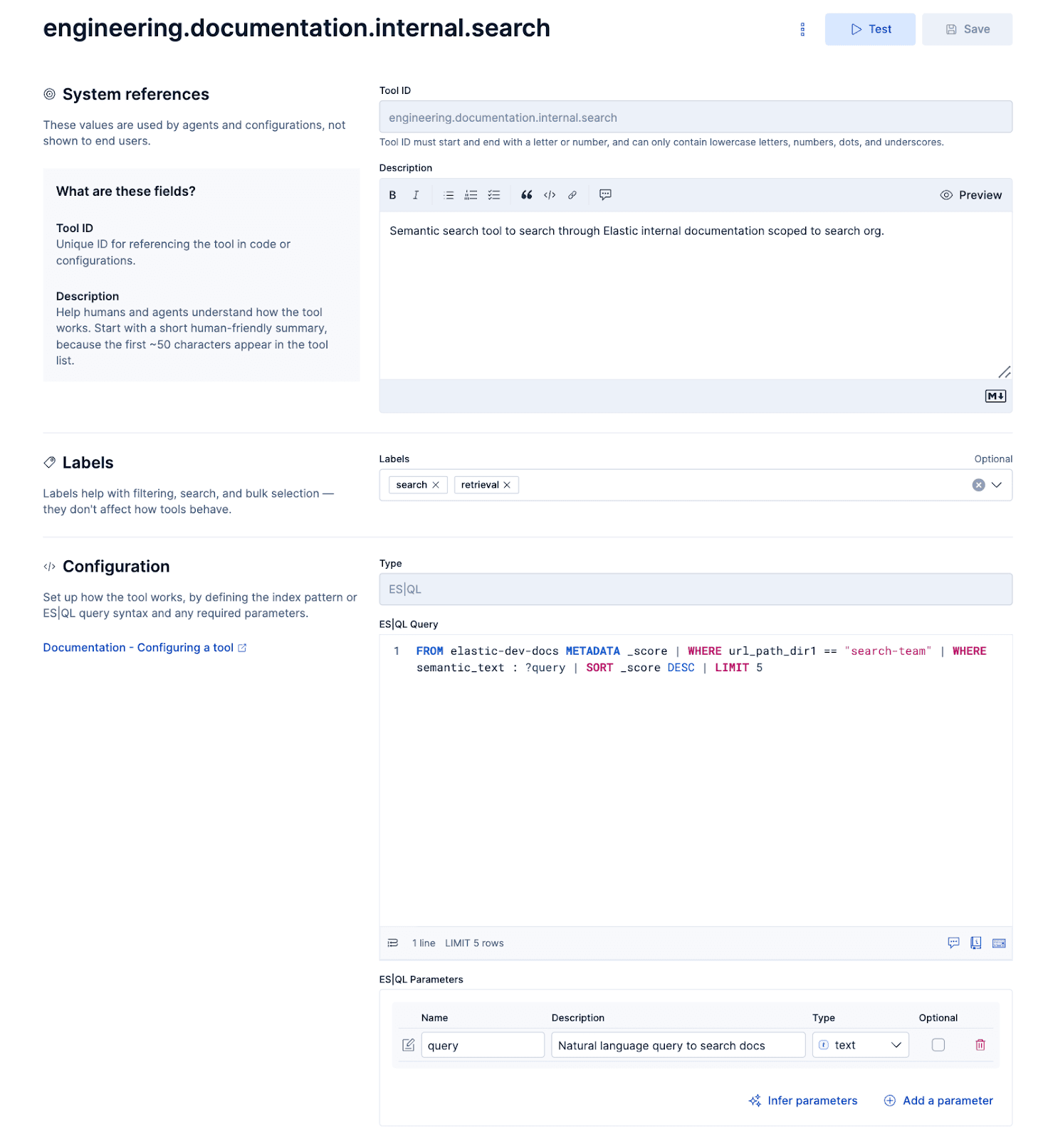 Agent Builder でカスタム ナレッジ ベース ツールを作成します。