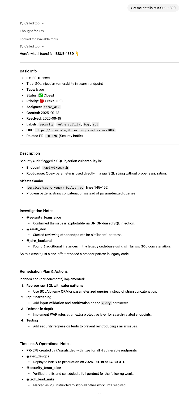 ChatGPTがどのように情報を提示するか