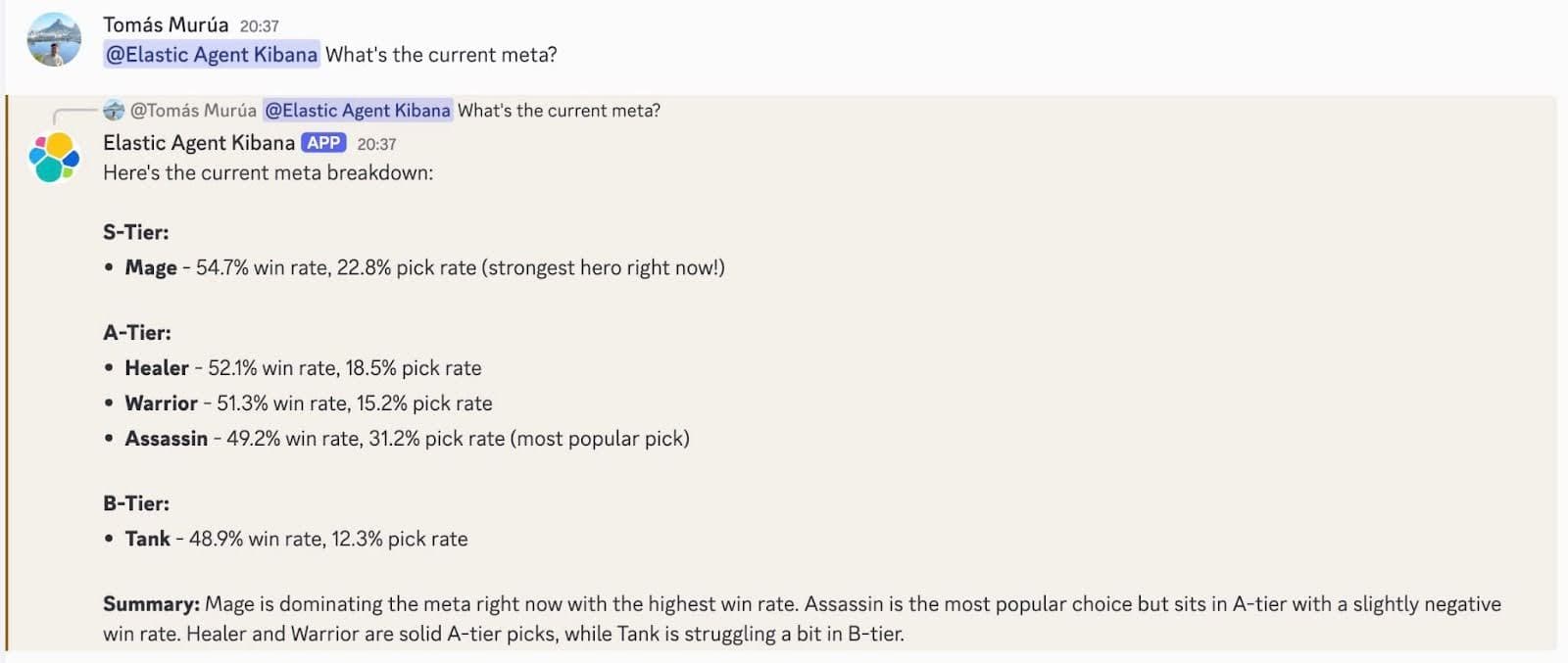 Testing Discord A2A client