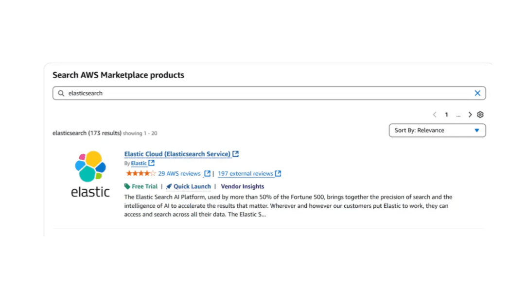AWS MarketplaceでElasticsearchをデプロイする方法