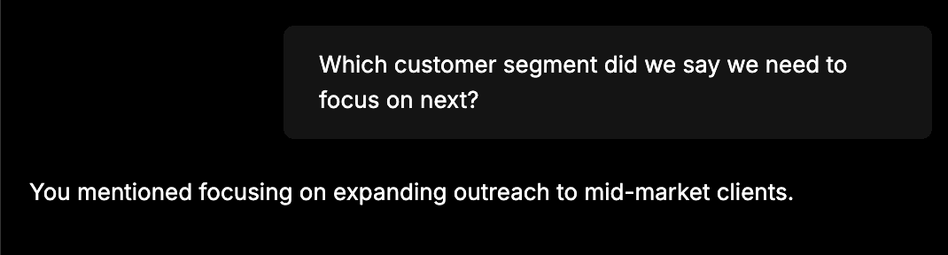 Mastra Studioでナレッジエージェントとチャット - エージェントは情報を思い出すことができます