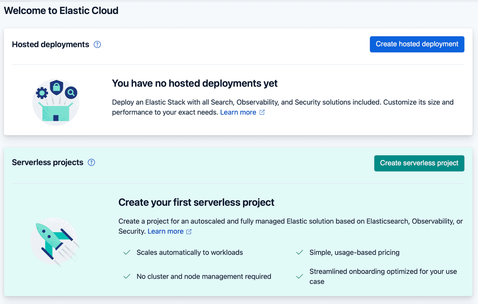 Welcome to Elastic Serverless