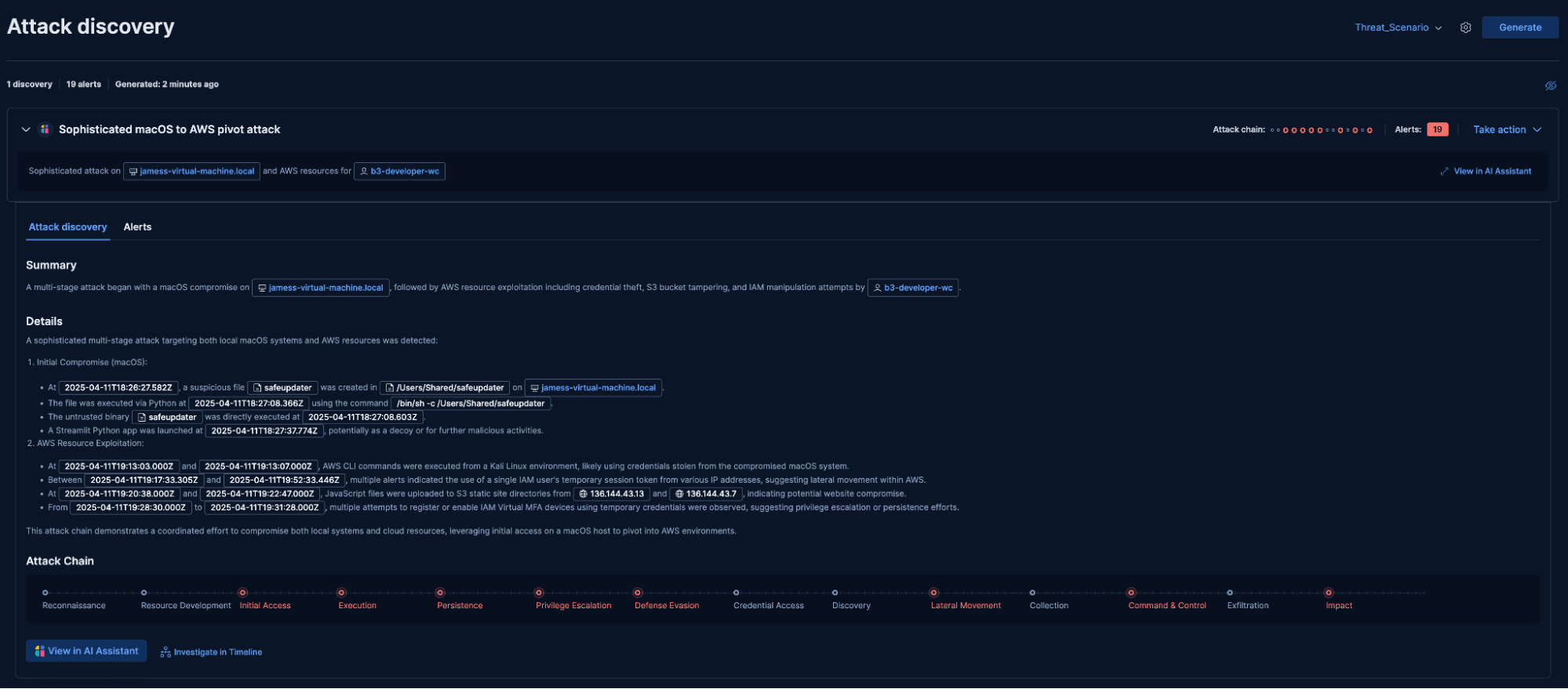 Bit ByBit - 북한 최대 암호화폐 절도 사건 에뮬레이션 - Elastic Security Labs