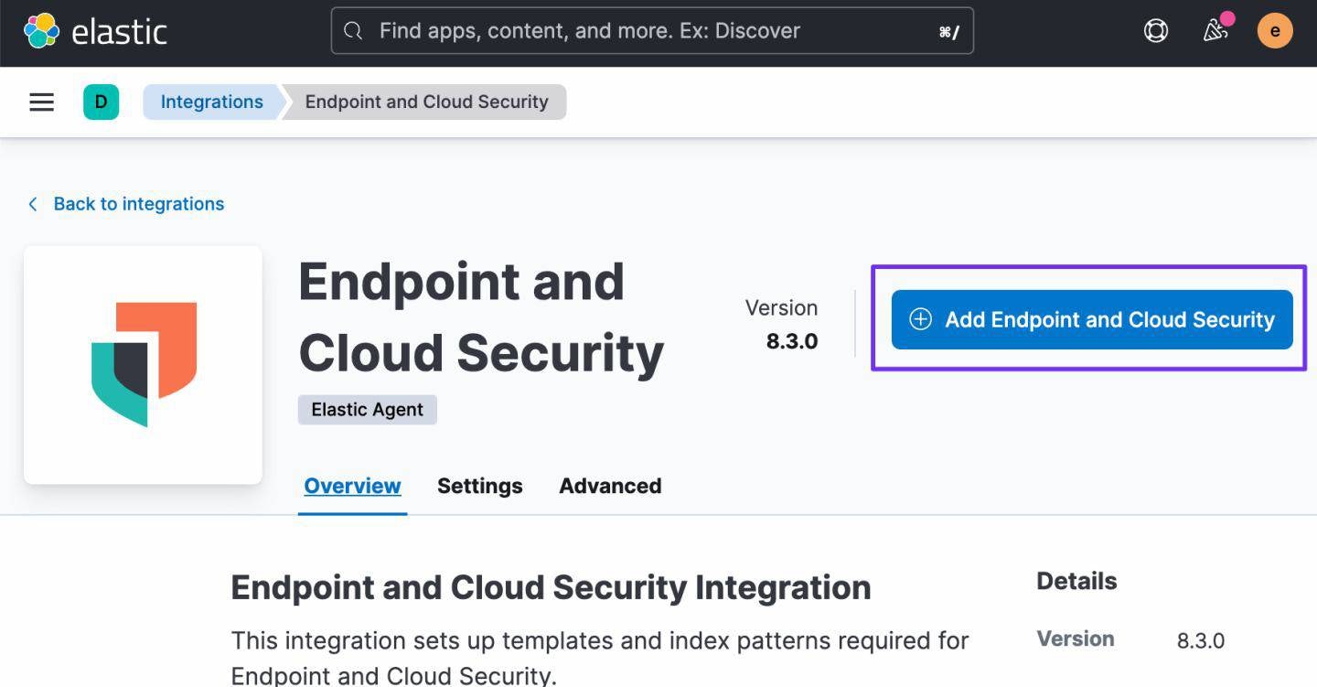 Add Endpoint and Cloud Security