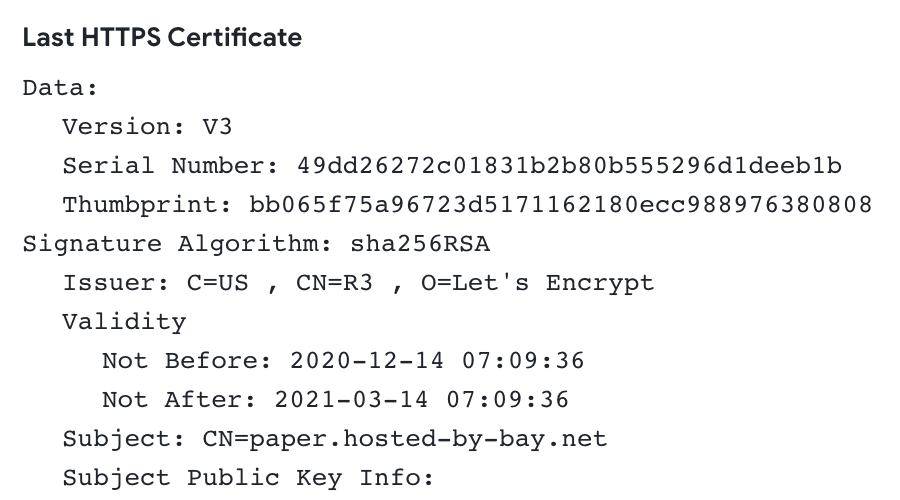 paper.hosted-by-bay[.]net TLS certificate