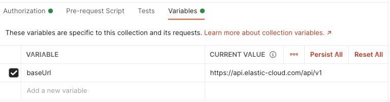 The Edit Collection window The Edit Collection window